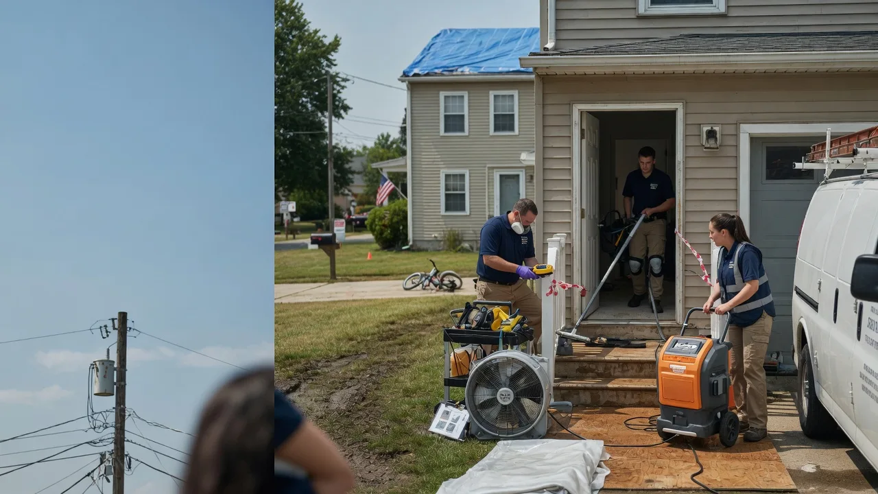 Water Damage Repair in Mangham, LA near me